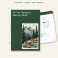 RV Trip Planner & Memory Book – Printable